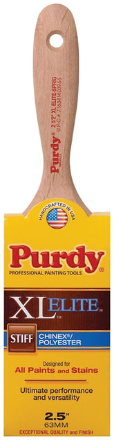 Purdy XL Elite Sprig 380525 Trim Brush, Nylon/Polyester Bristle, Beaver Tail Handle